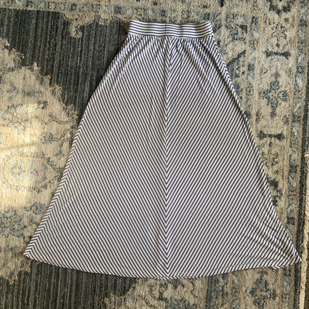 Girls maxi skirt - pretty blue color